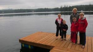 A lake near the campground.